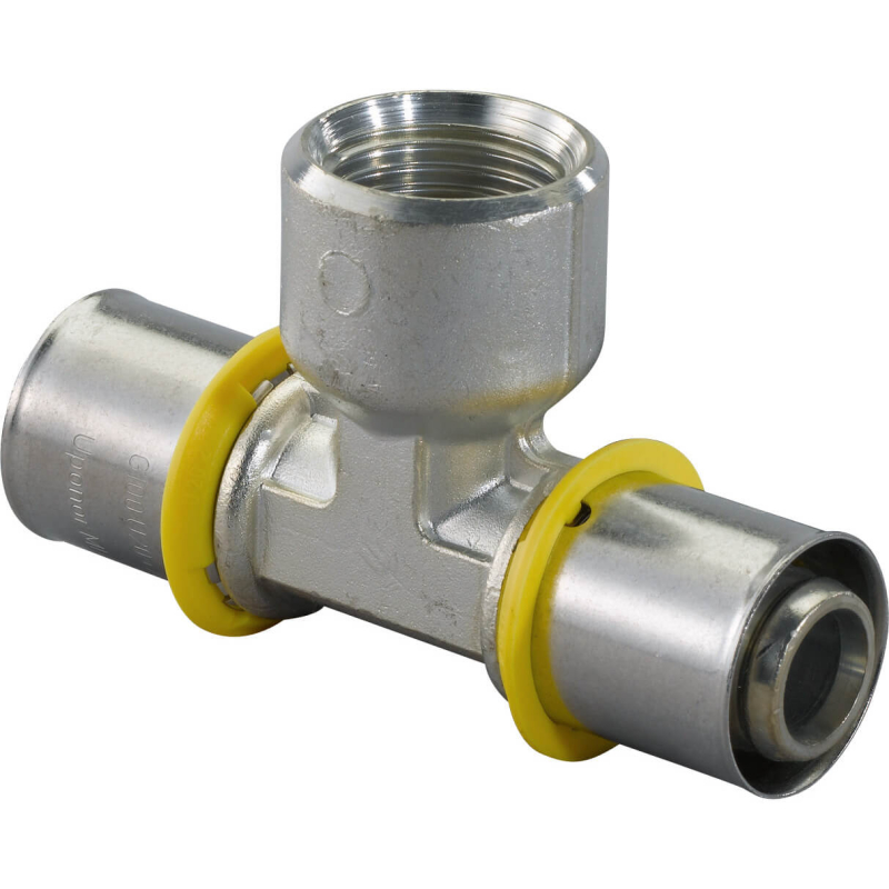 Uponor GAS - T-stuk met schroefbus alle maten